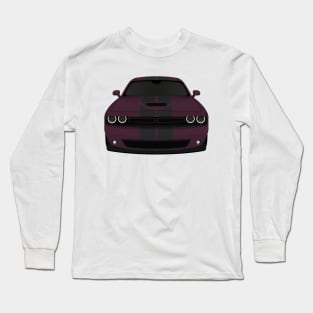 Challenger Purple + Stripes Long Sleeve T-Shirt